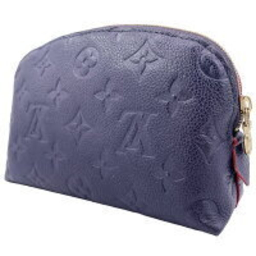 Louis Vuitton Cosmetic Pouch Empreinte Marine Blue Rouge Navy MK